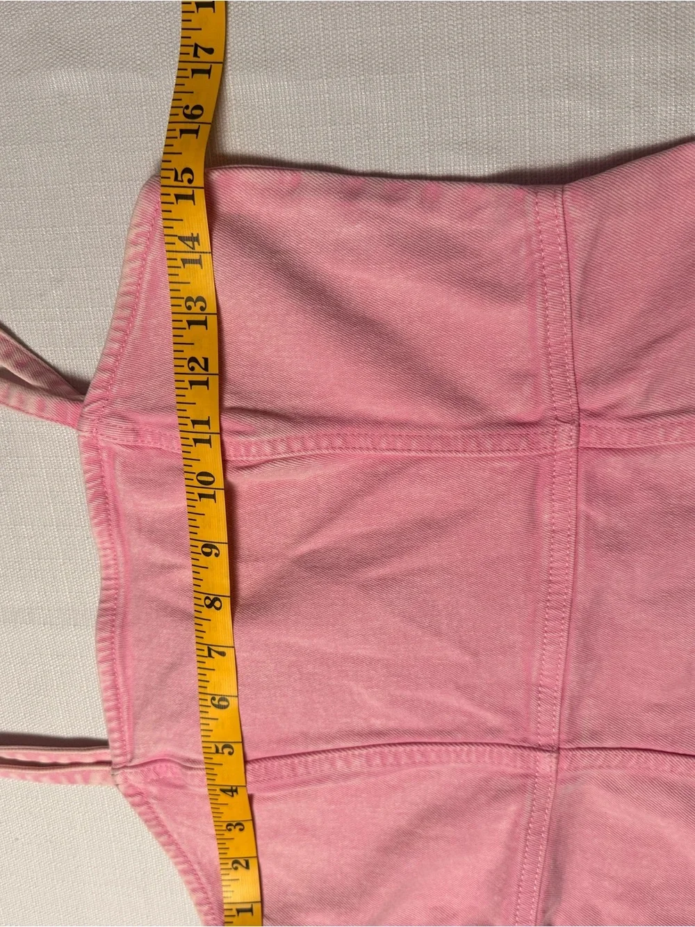 H&M Pink Square-Neck Mini Dress - Picture 3 of 6